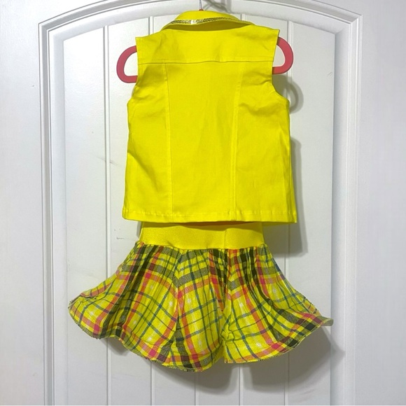 Weissman I’m Still Standing 11906 Dance Costume with Gloves & Hair Bow XSC - Picture 3 of 5